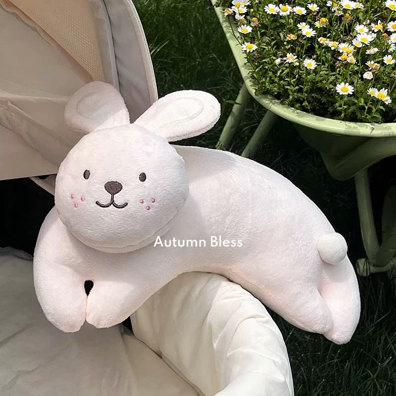Autumn Bless ふわふわうさぎペットピロー | Fluffy Bunny Hug Pillow for Pets