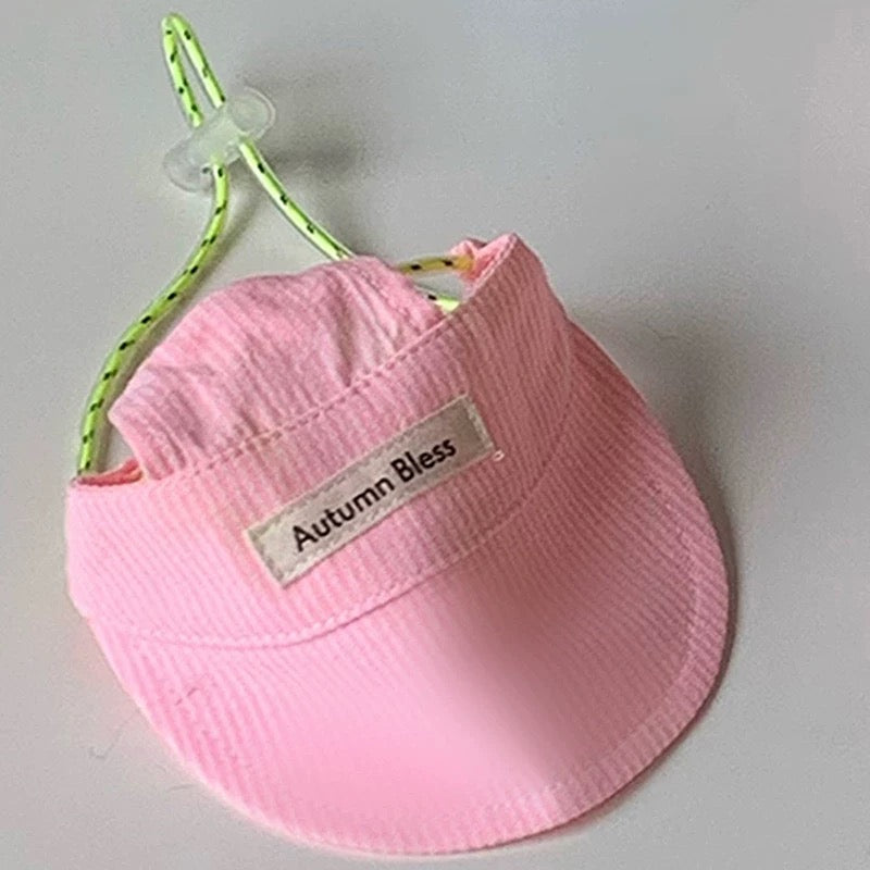 Autumn Bless レモンシャーベットクーリングハーネスにぴったりな帽子&リードセット | Matching Cap & Leash - Lemon Sherbet Cooling Harness Pairing