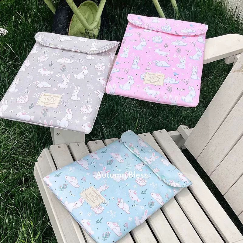 Autumn Bless ひんやりうさぎ柄ペットアイスパッド|Cooling Bunny Ice Pad for Pets