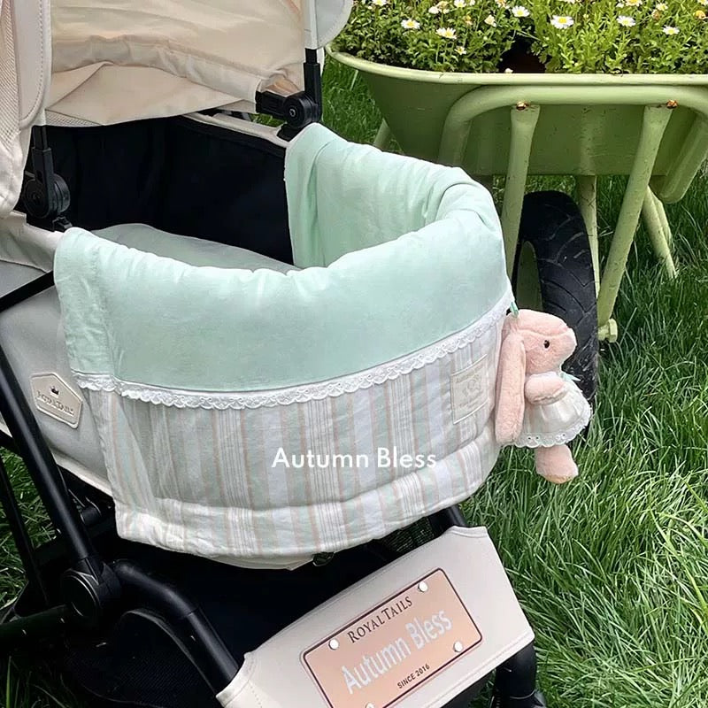 Autumn Bless ペットカート用ふんわり囲みクッション| Soft Bumper Guard for Pet Stroller