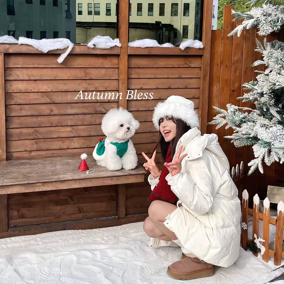 Autumn Bless Snowy Sparkle Christmas Dress