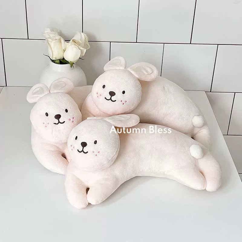 Autumn Bless ふわふわうさぎペットピロー | Fluffy Bunny Hug Pillow for Pets