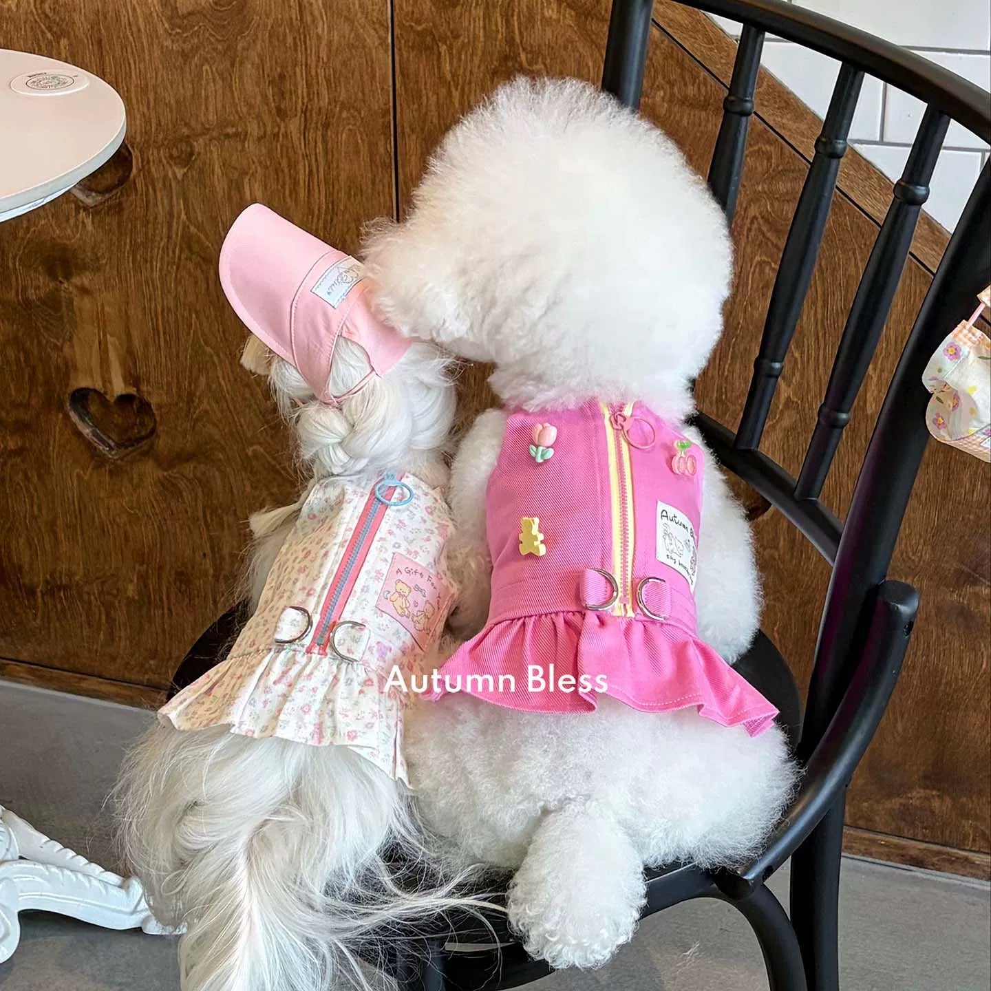 Autumn Bless フロントジップ ハーネスドッキングワンピース