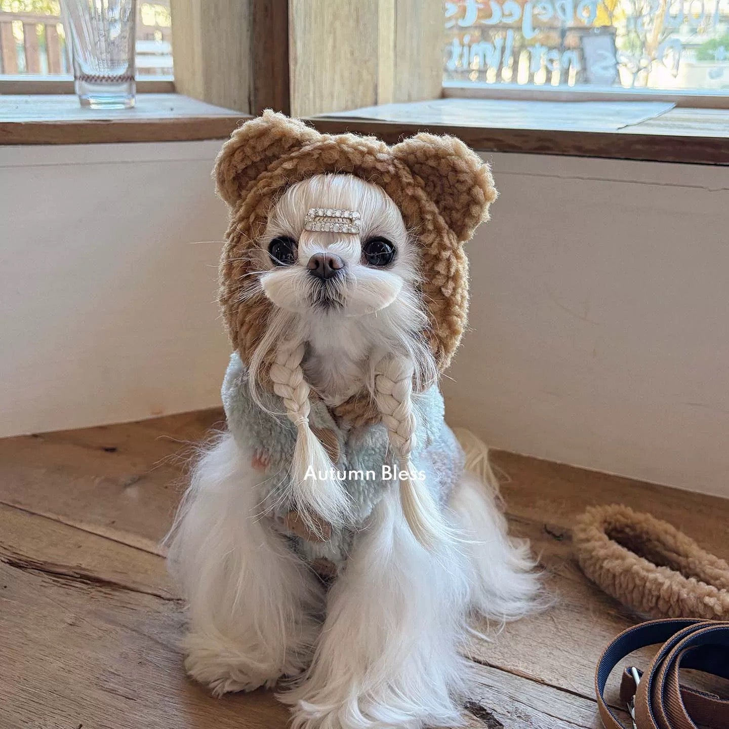 Autumn Bless ベアボア フーディーコート | Teddy Bear Sherpa Hoodie Coat