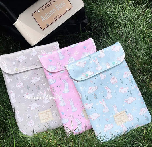 Autumn Bless ひんやりうさぎ柄ペットアイスパッド｜Cooling Bunny Ice Pad for Pets