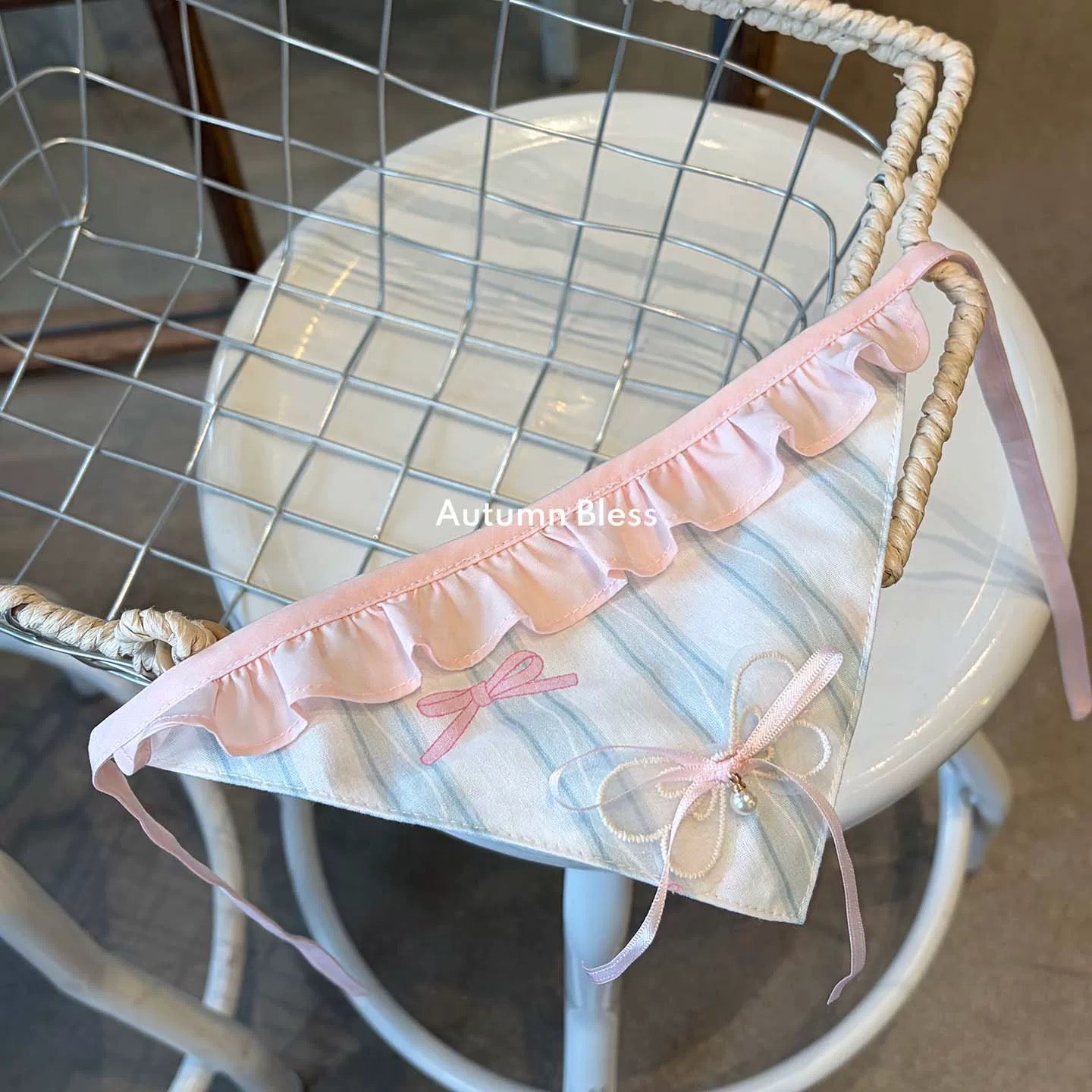 Autumn Bless スウィートガーデン フリルストラップドッキングワンピース（3カラー）