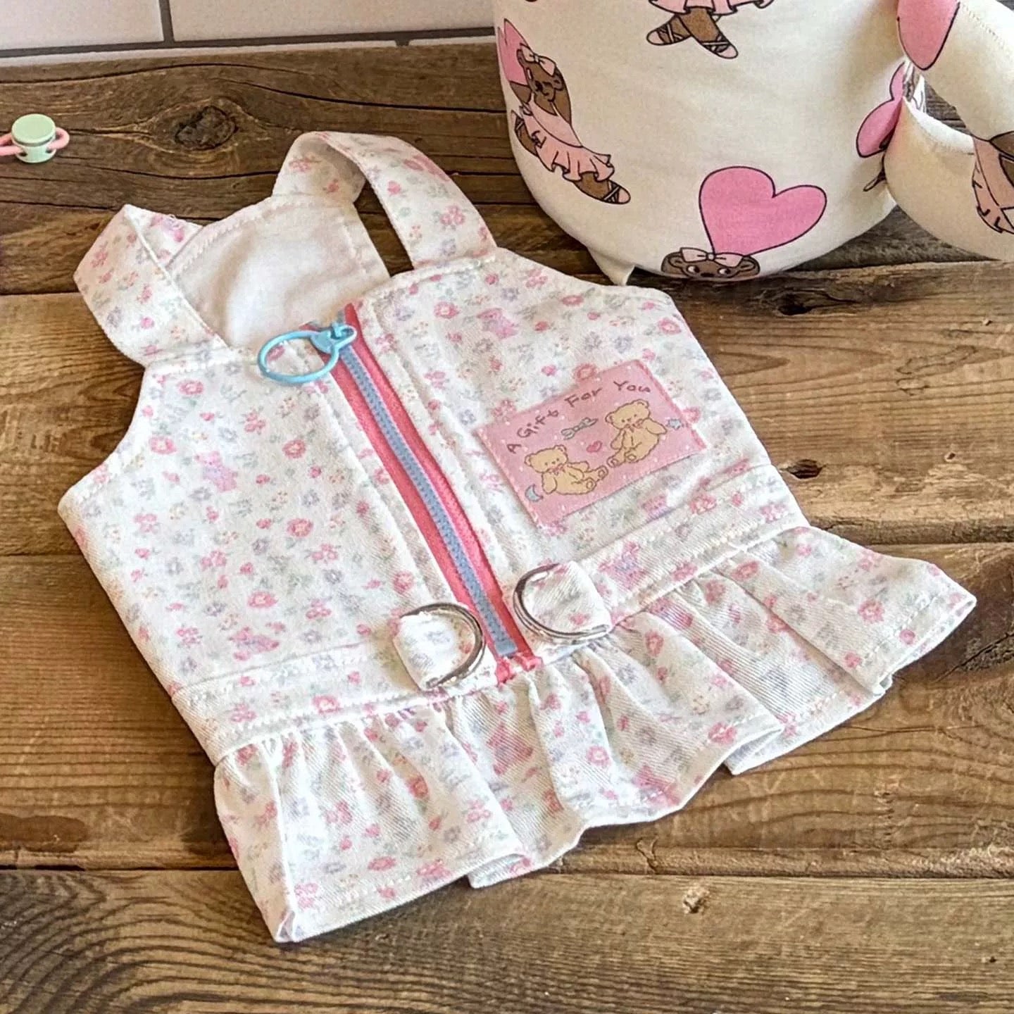 Autumn Bless フロントジップ ハーネスドッキングワンピース