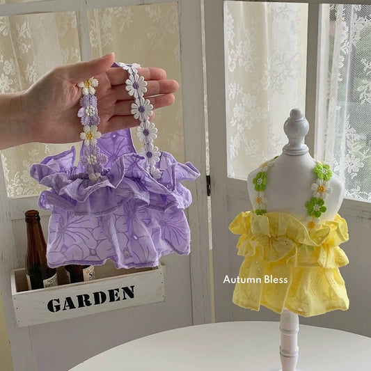 Autumn Bless デイジーブリーズフリルワンピース | Daisy Breeze Ruffle Dress